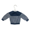 Viverano Blue Striped Cotton Sweater - Size 3-6 Mo