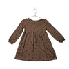Baby Gap Brown Polka Dot Knit Dress - Size 3