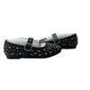 Yosi Samra 'Miss Sadie Black Stud' Mary Jane Shoes New in Box - Size 10C