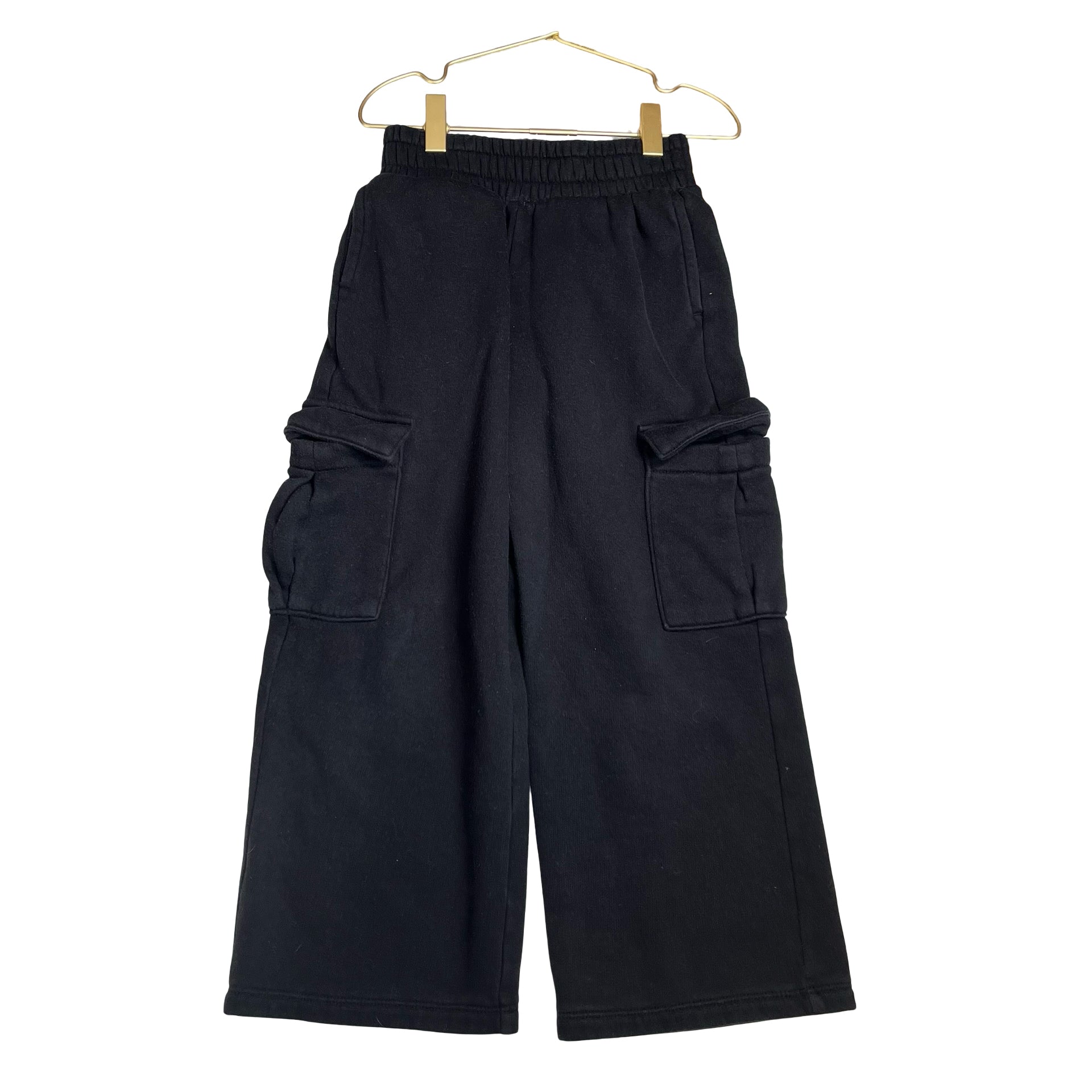 Gap Kids Wide-Leg Cargo Sweatpants - Size S 6-7