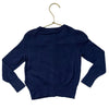 Crewcuts Navy Lightweight Cotton Cardigan Sweater - Size 3