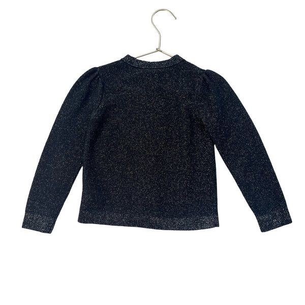 Baby Gap Black & Silver Metallic Cardigan Sweater - Size 5