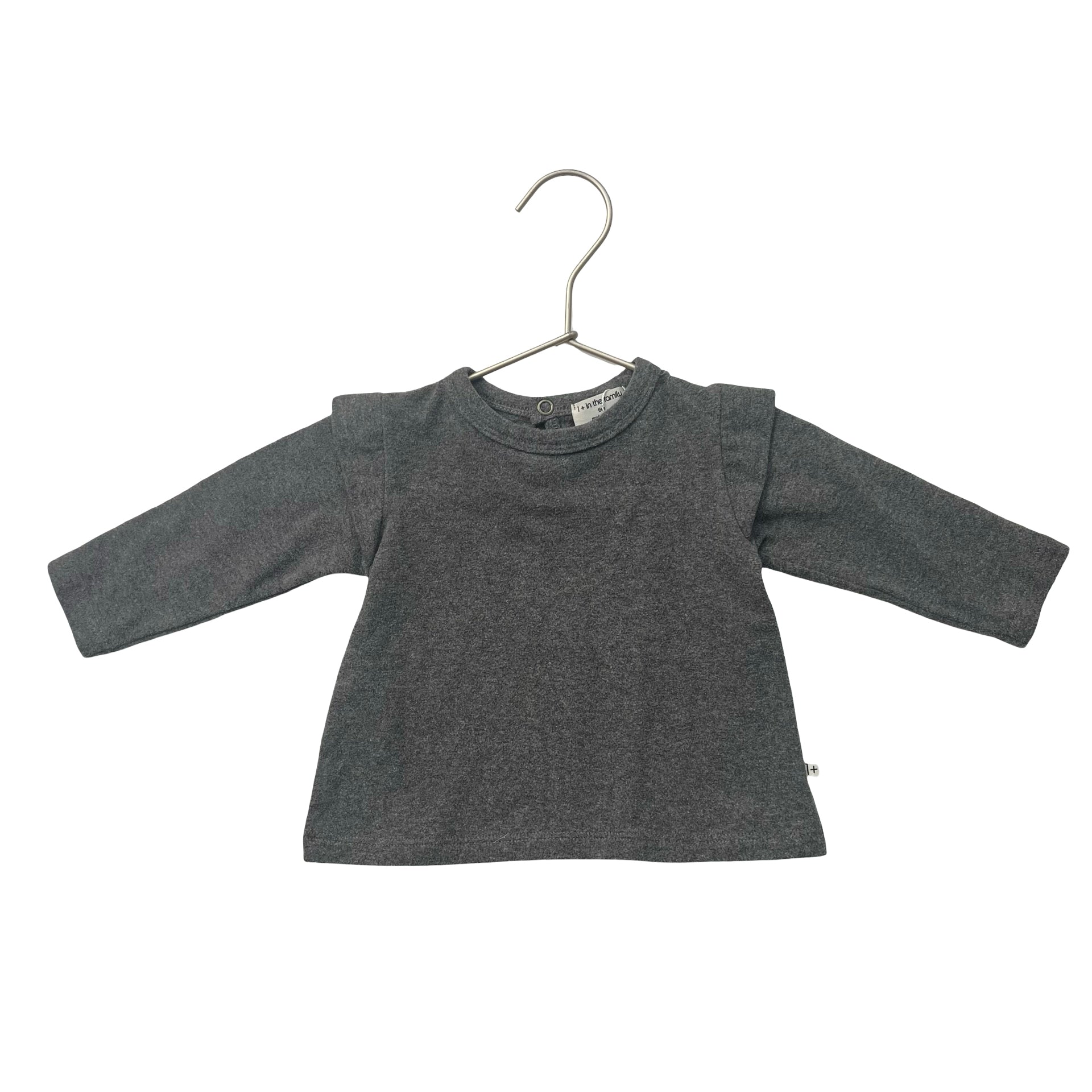 1 + in the family Gray Top - Size 6 Mo