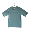 Hanna Andersson Light Teal Rash Guard - Size 4
