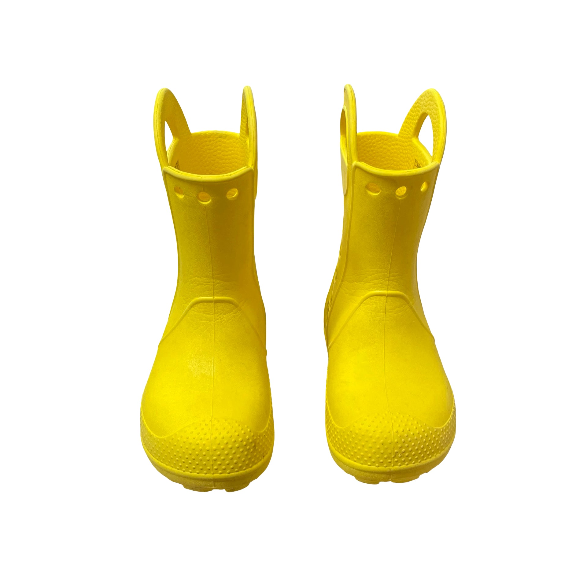 Crocs Yellow Rain Boots - Size C10