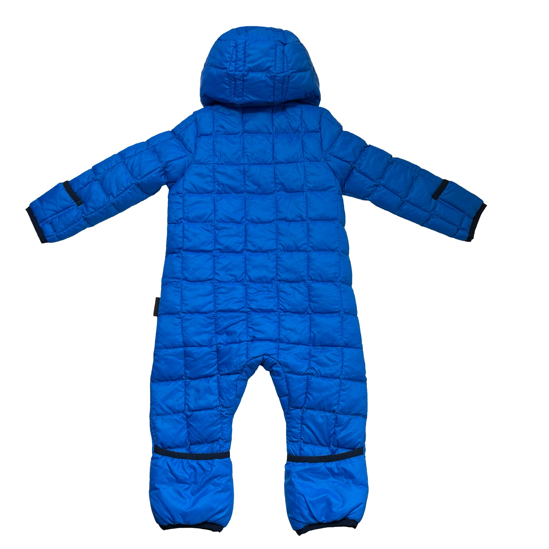 North Face Thermoball Blue One-Piece Snow Suit Bunting - Size 6-12 Mo