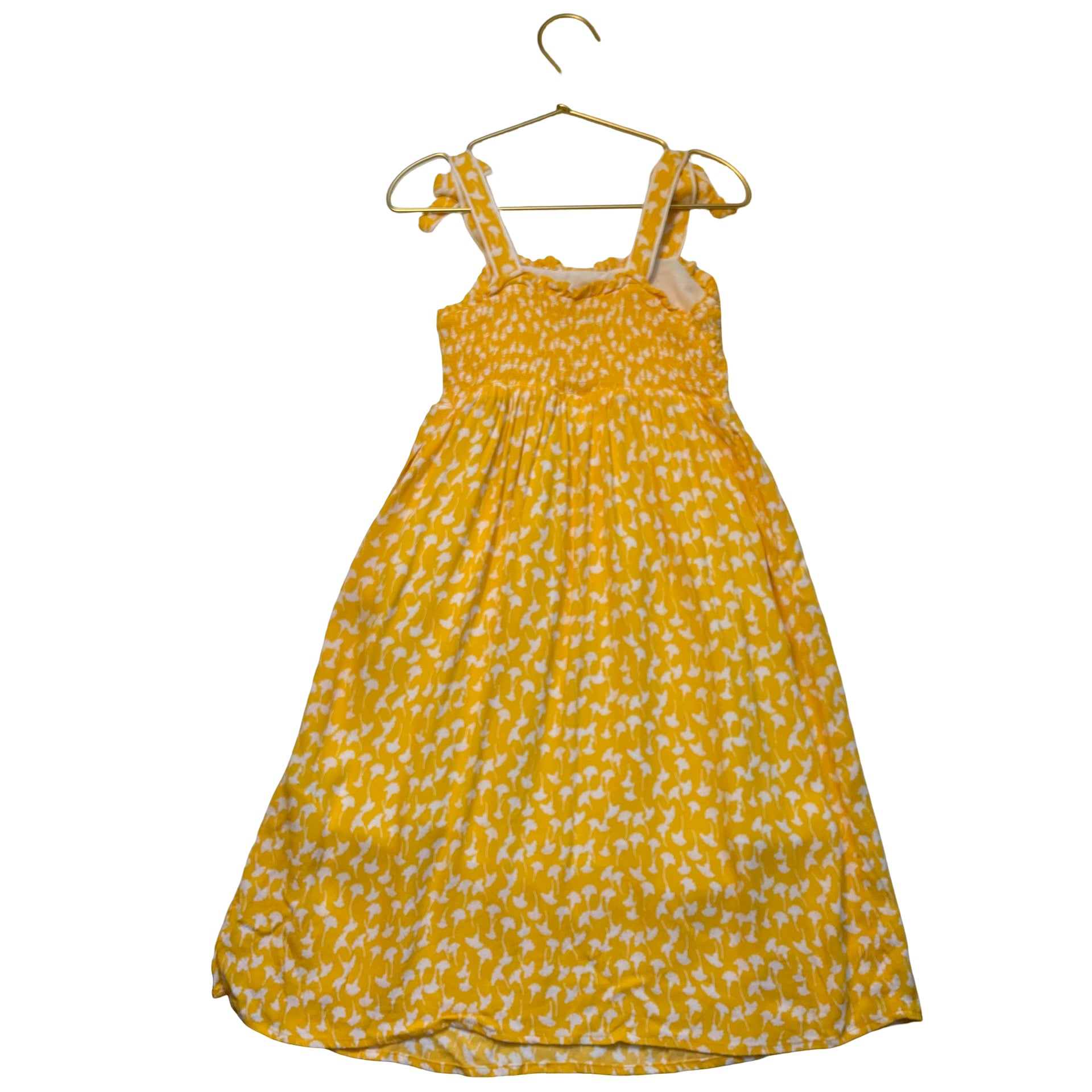 DVF for Target Yellow Ginko Print Dress - Size XS 4-5
