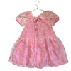 Lola & The Boys Pink Flower Print Dress - Size 6