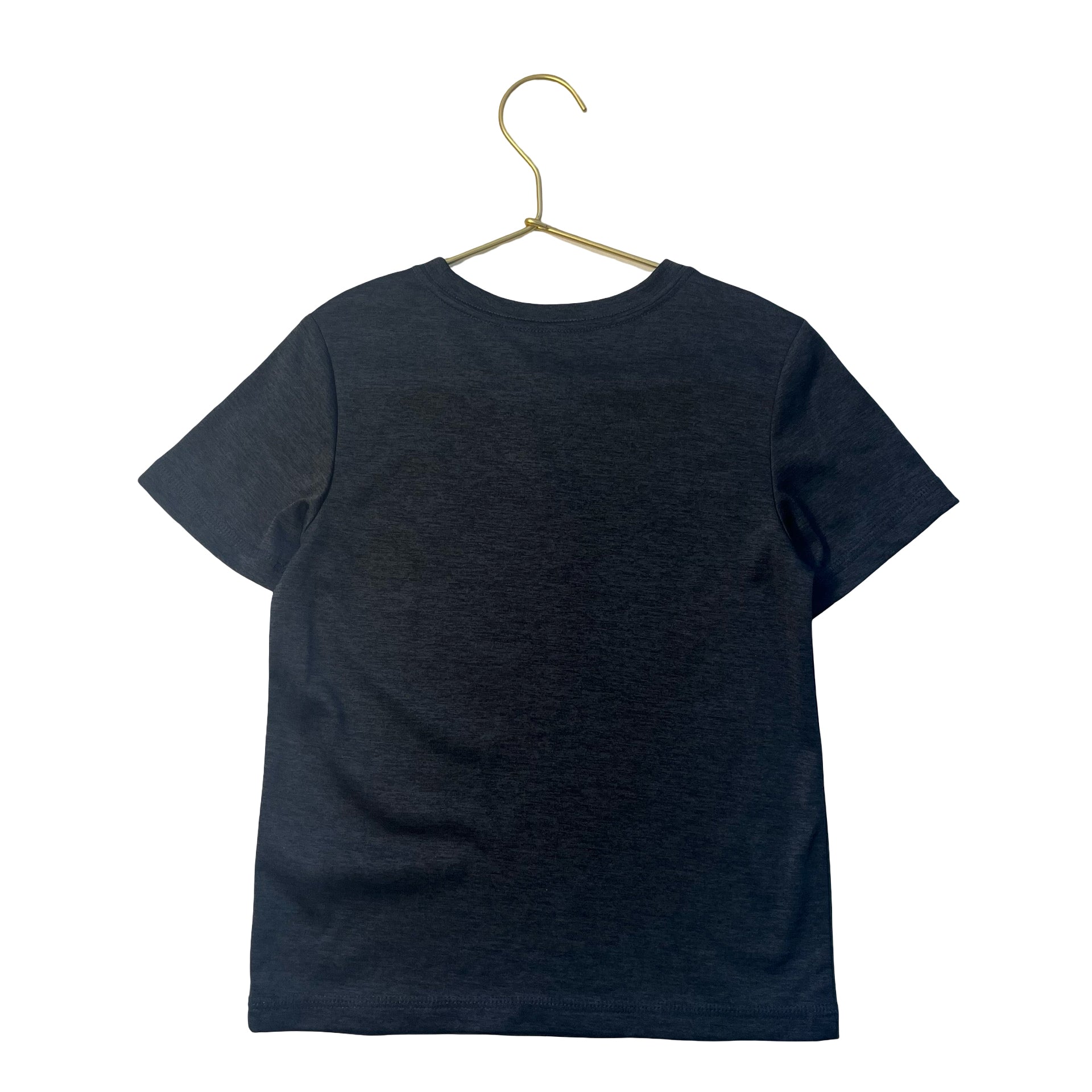 Adidas Dark Gray & Blue Logo Athletic T-Shirt - Size 4T