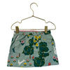Mini Boden Sage Green Flower, Bunny, Tree Corduroy Skirt - Size 3-4Y