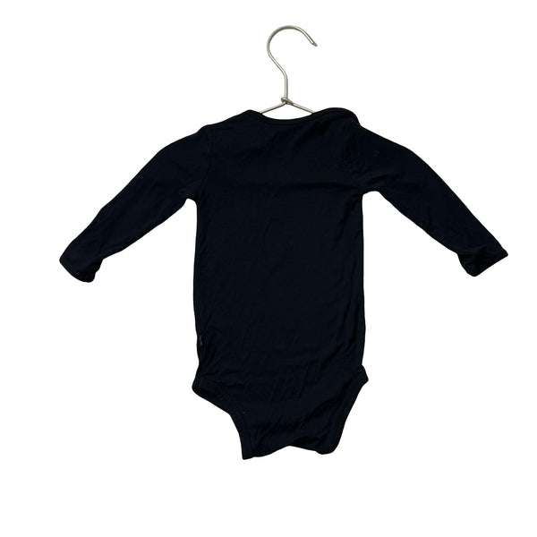 Kyte Black Onesie Bodysuit - Size 6-12 Mo