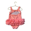 Cat & Jack Peach Iridescent Tulle Swim Suit - Size 5T