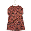 Hanna Andersson Terra Cotta Leopard Print Dress - Size 6-7