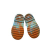 Mini Melissa Light Blue & Orange Boots - Sze 7
