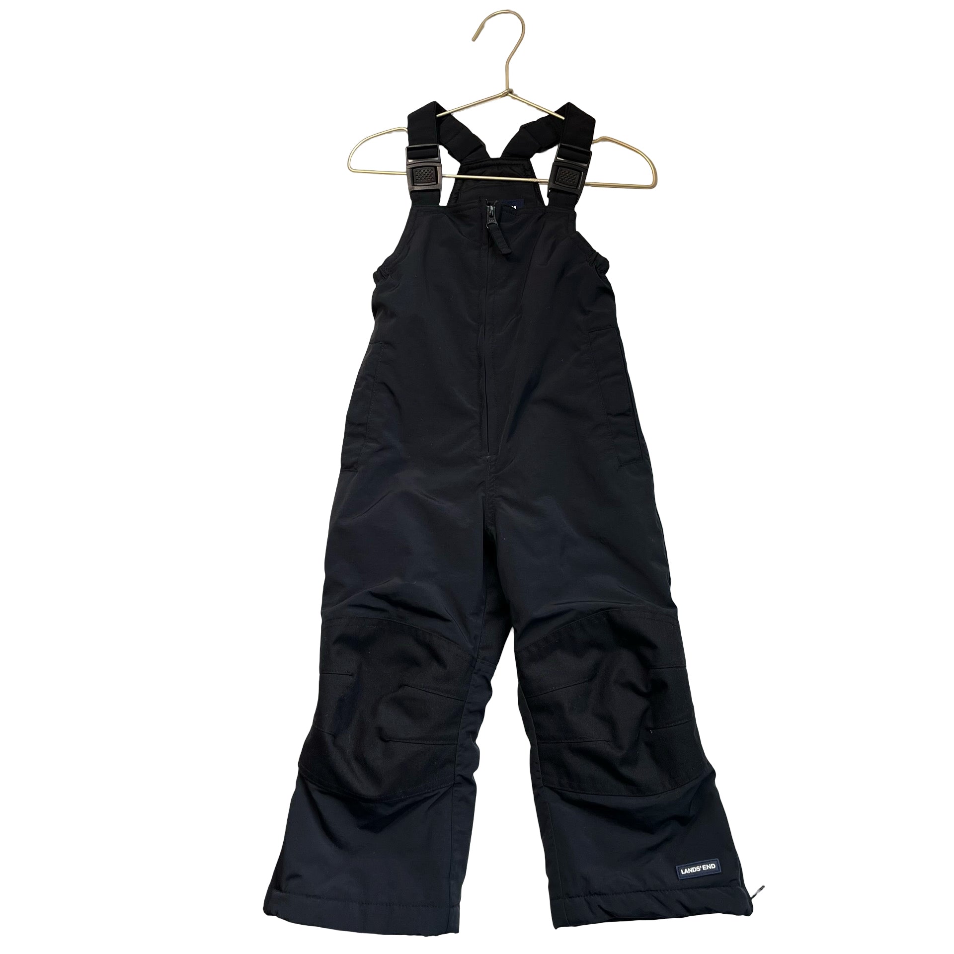 Lands' End Black Snow Bib - Size 2T