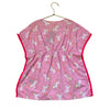 Cat & Jack Pink Unicorn Print Swim Cover Up with Fringe - Size XS 4-5