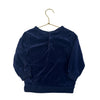 Ralph Lauren Navy Velour Top - Size 24 Mo