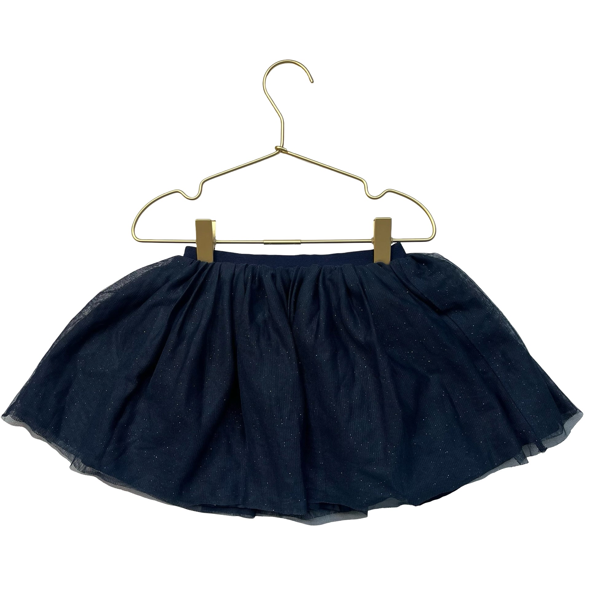 H&M Navy Sparkle Tulle Skirt - Size 2-4Y