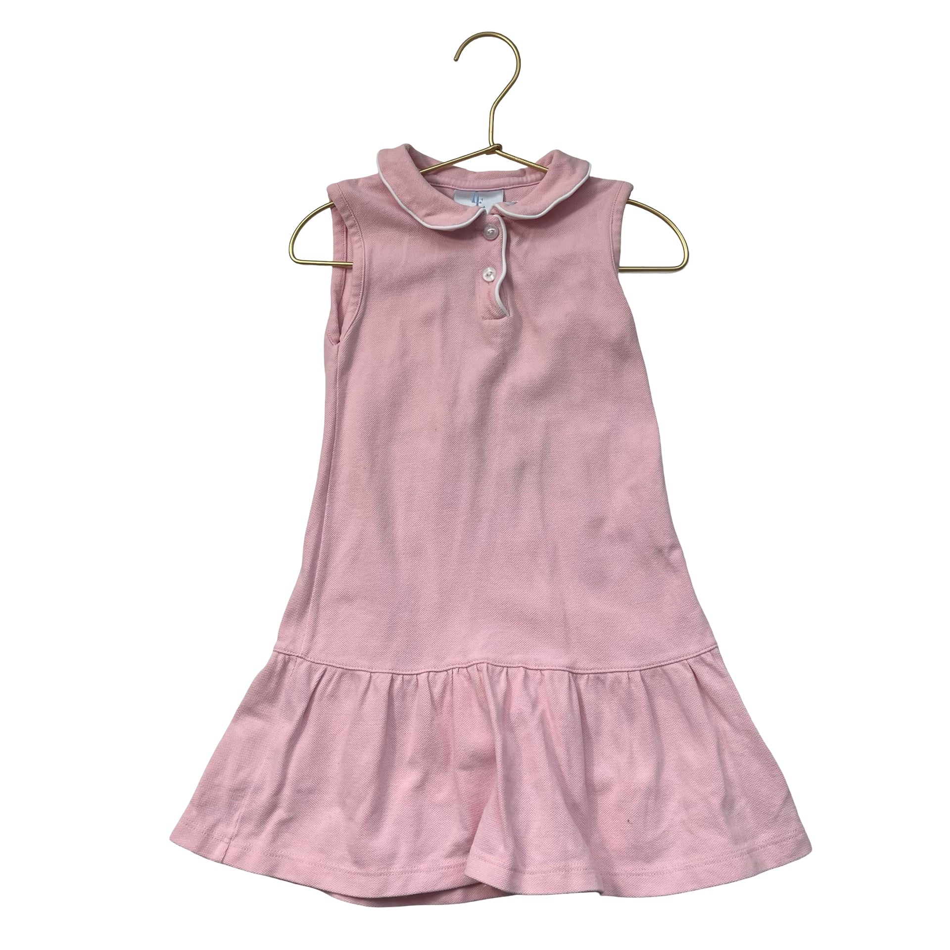 Little English Pink Polo Dress - Size 4T