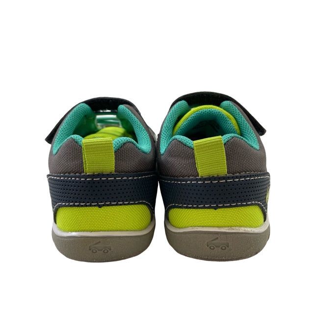 See Kai Run Olive, Teal, Lime Sneakers - Size 7