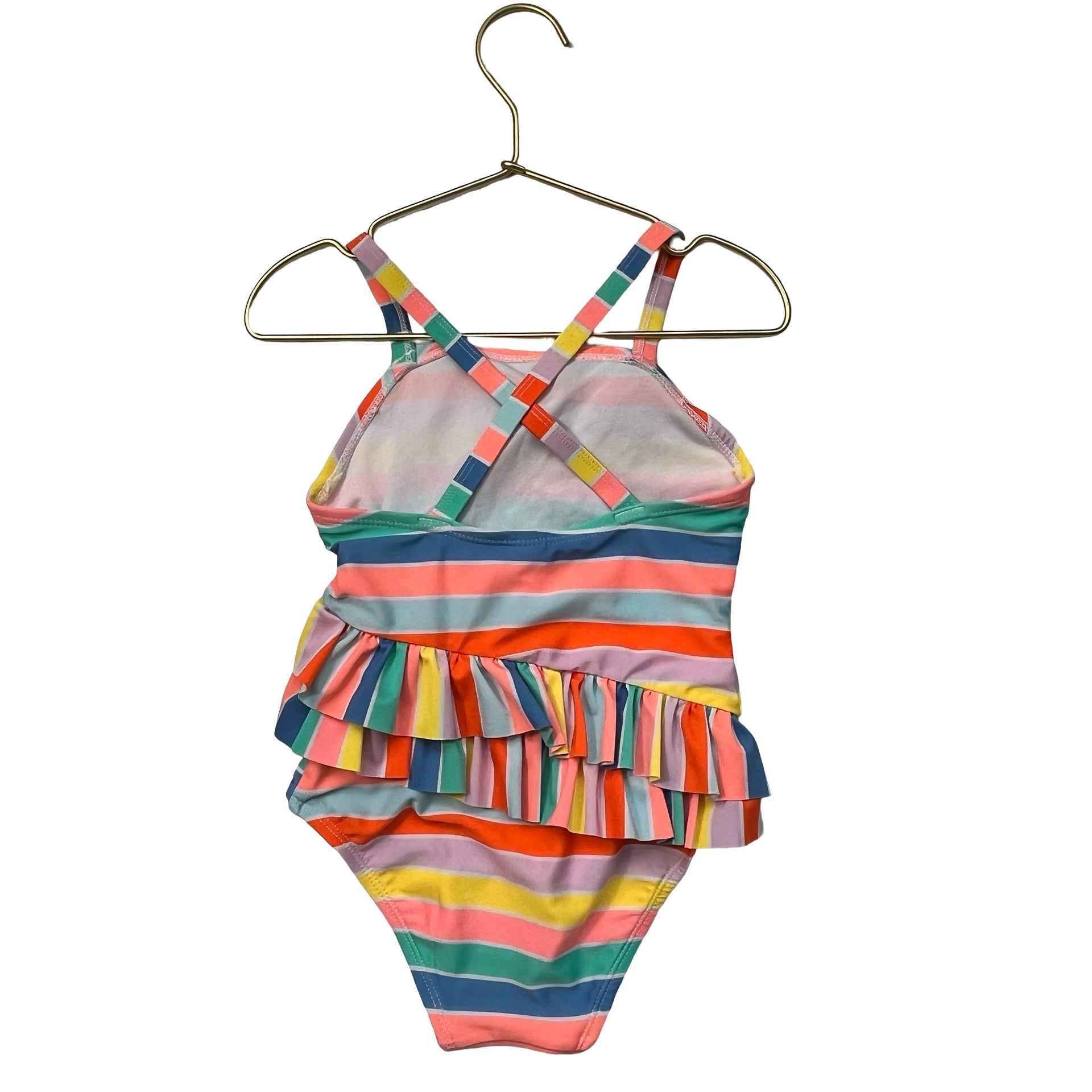 Cat & Jack Colorful Striped Swim Suit - Size 5T