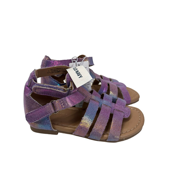 Old Navy Purple Iridescent Sandals with Tags - Size 5