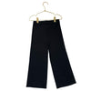 Mayoral Black Knit Wide-Leg Pants - Size 4