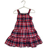 Crewcuts Red, Navy, White Plaid Dress - Size 3