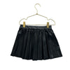Rachel Parcell Black Pleated Faux Leather Skirt - Size 6