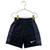 Nike Black, Pink, Light Blue Print Athletic Shorts - Size 6