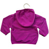 North Face Fuschia Fleece Hooded Jacket - Size 6-12 Mo