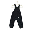Fred & Flo Dark Gray Overalls - Size 9-12 Mo