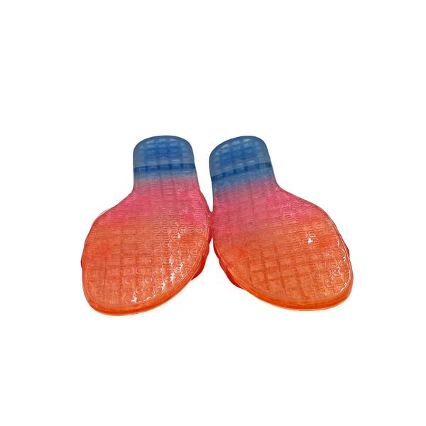 Sam Edelman Ombre Jelly Slide Sandals - Size 12