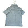 Vineyard Vines Performance Teal & White Striped Polo Shirt - Size 5