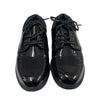 Bruno Marc Black Patent Tux Shoes - Size 1Y Big Kid