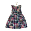 Polo Ralph Lauren Patchwork Madras Plaid Dress - Size 6X