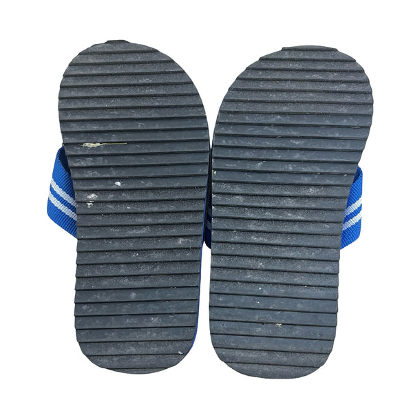 Crewcuts Blue & Camo Flip Flops - Size K9