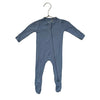 Kyte Blue One-Piece Footed PJs - Size 0-3 Mo