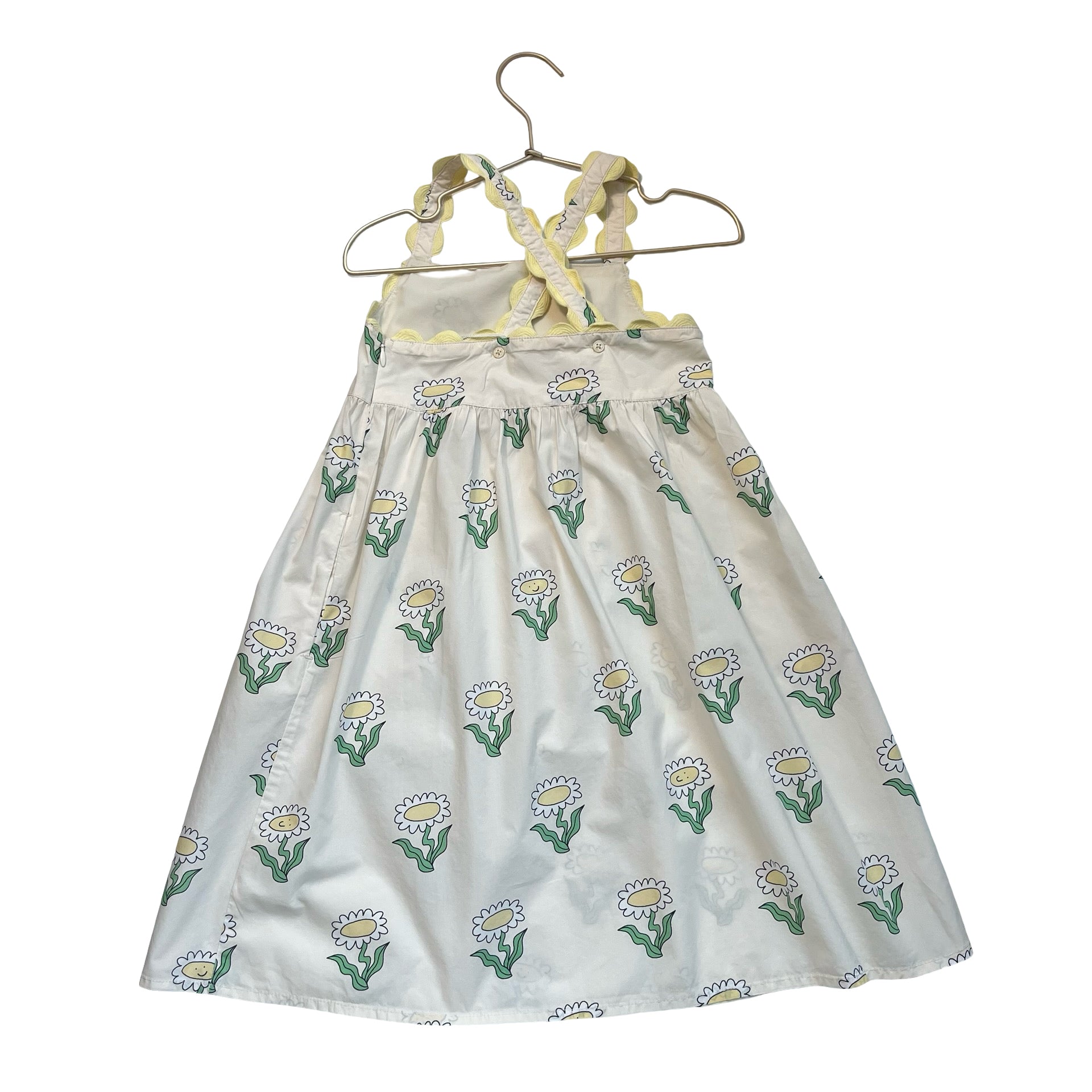 Stella McCartney Ivory Flower Print Dress - Size 6