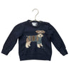 Ralph Lauren Navy Dog in Sweater Sweater - Size 18 Mo