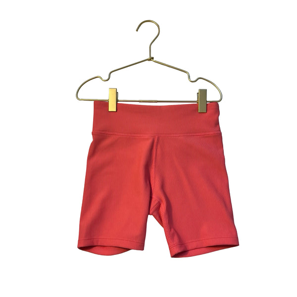 Gap Kids Coral Ribbed Athletic Bike Shorts - Size M 8