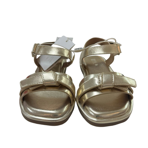Zara Gold Sandals with Tags - Size 10.5 (27)