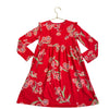 Tea Collection Red Flower Print Dress - Size 6