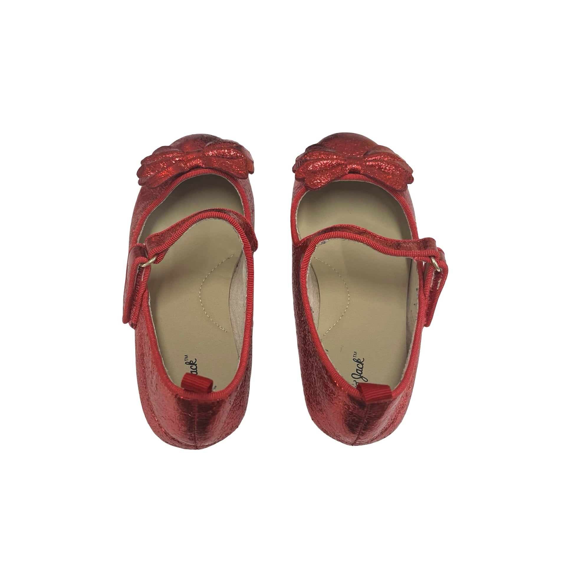 Cat & Jack Red Metallic Mary Jane Shoes - Size 11