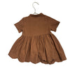 Rylee & Cru Brown Cotton Gauze & Eyelet Dress - Size 12-18 Mo