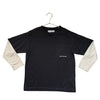 Zara Black & Ivory 'Don't Stop Go Crazy' Shirt - Size 10