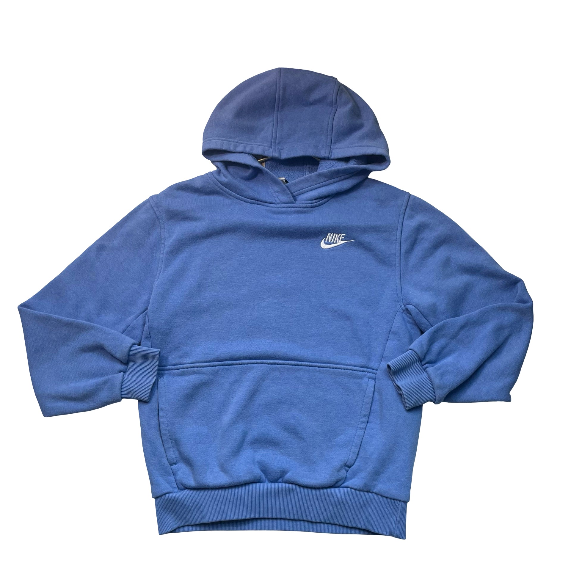 Nike Periwinkle Blue Hooded Sweatshirt - Size M 10-12