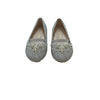 Dream Pairs Silver Metallic & Pearl Beaded Shoes - Size 12