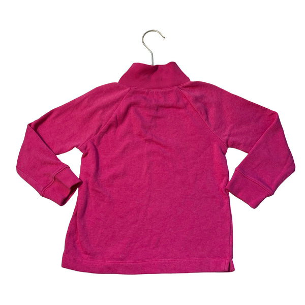 Crewcuts Pink Mock-Neck Sweatshirt - Size 4-5