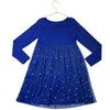 Hanna Andersson Blue Tulle Embroidered Angel Dress - Size 6-7Y